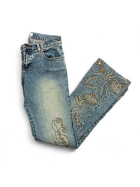 Vintage y2k grail embellished jeans